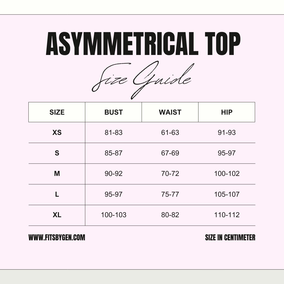 Asymmetrical top (pair your own)