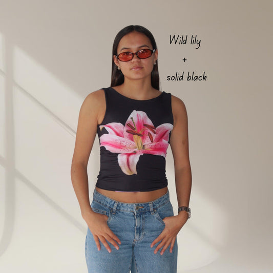 Reversible tank top (pair your own)